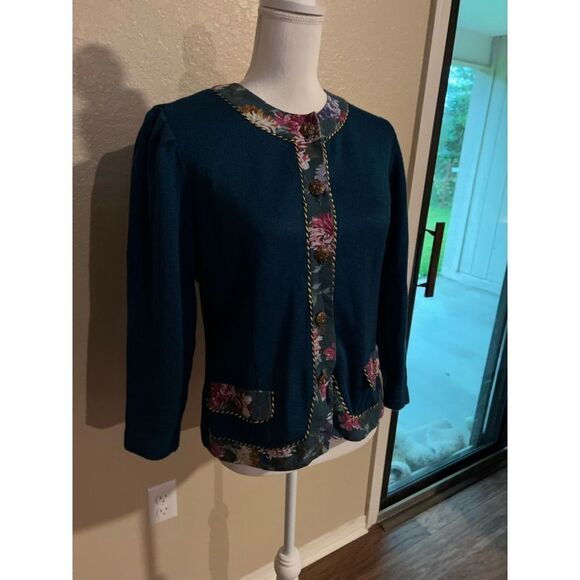 Vintage Jeffrey and Dara sweater jacket - size 9/10 - Picture 8 of 9
